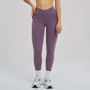 Cross-V Waist Sculpting Active Leggings