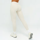 Contrast-Stitch Sculpt Leggings