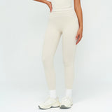 Contrast-Stitch Sculpt Leggings