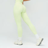 Contrast-Stitch Sculpt Leggings