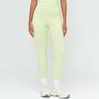 Contrast-Stitch Sculpt Leggings