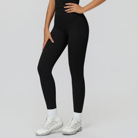 V-Back Ruched Sculpt Leggings