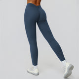 V-Back Ruched Sculpt Leggings