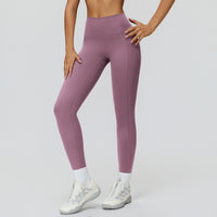 V-Back Ruched Sculpt Leggings