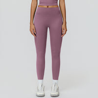 V-Back Ruched Sculpt Leggings
