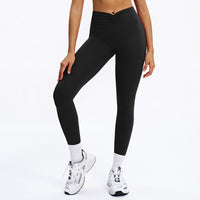 Scrunch-Front Booty-Lifting Leggings