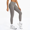 Scrunch-Front Booty-Lifting Leggings