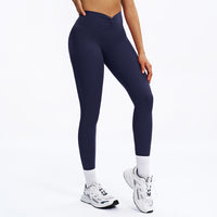 Scrunch-Front Booty-Lifting Leggings