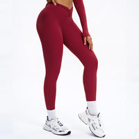 Scrunch-Front Booty-Lifting Leggings