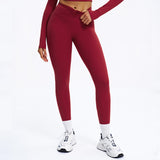 Scrunch-Front Booty-Lifting Leggings