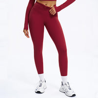 Scrunch-Front Booty-Lifting Leggings