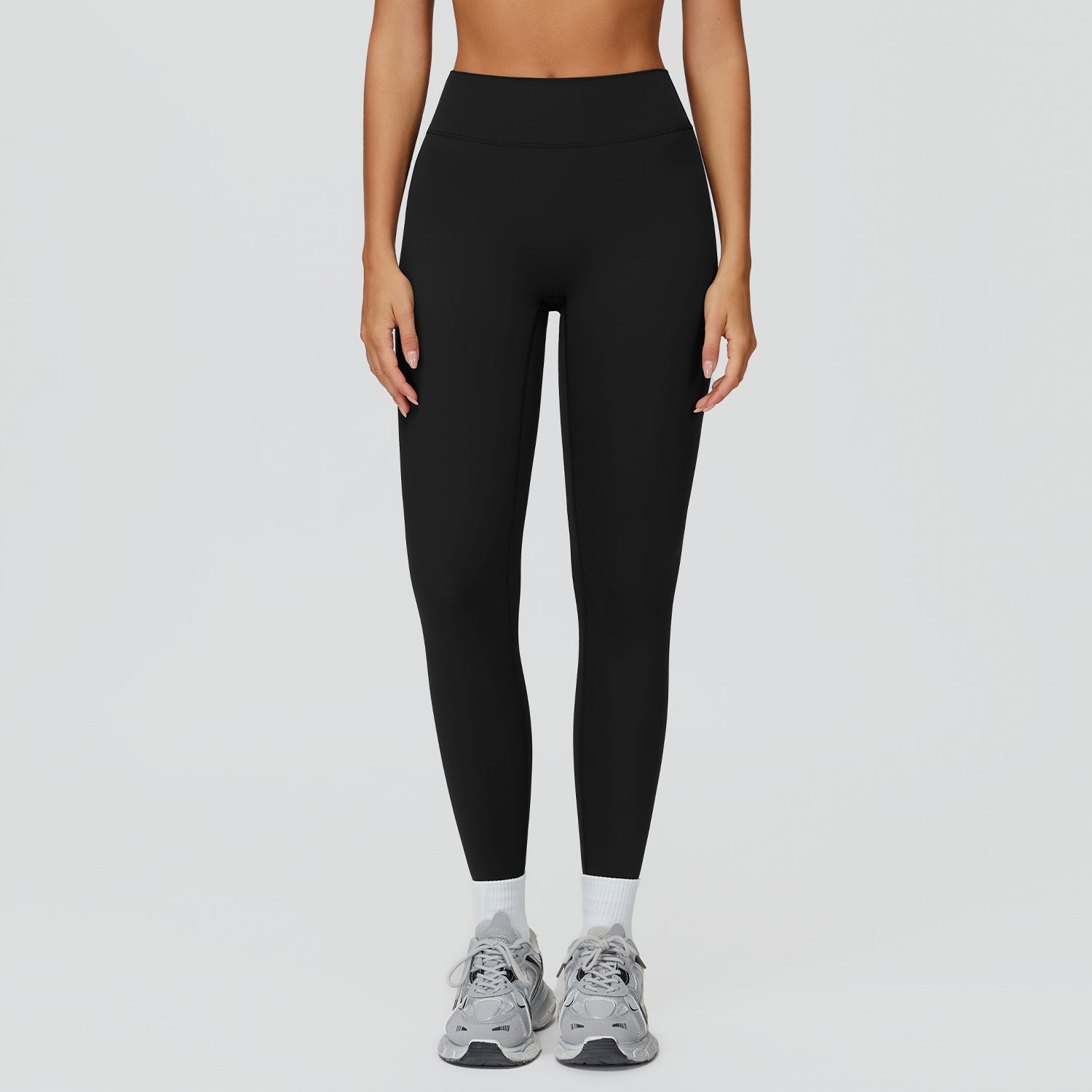 V-Back High-Waist Leggings