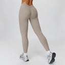 V-Back High-Waist Leggings
