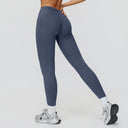 V-Back High-Waist Leggings