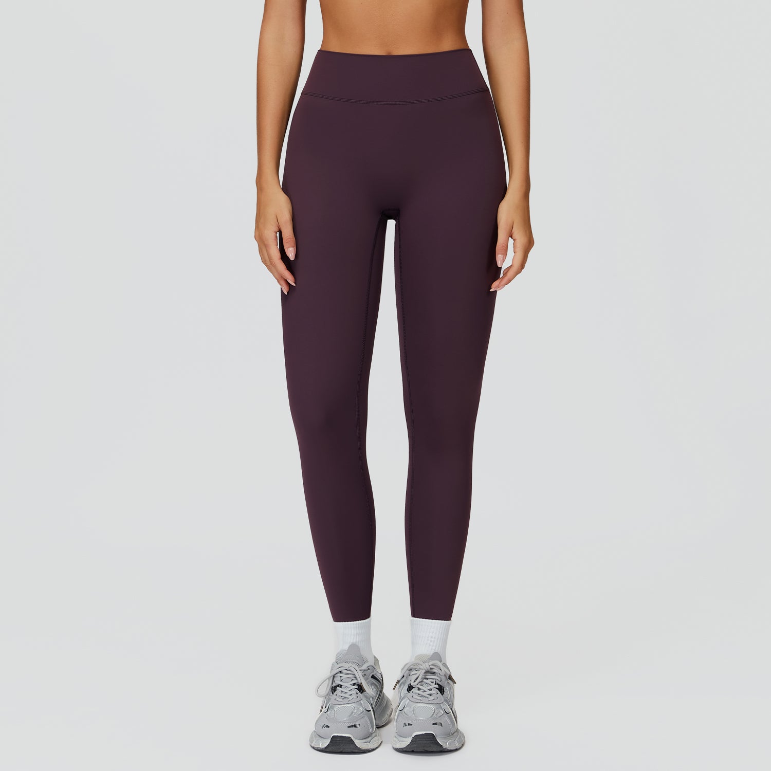 V-Back High-Waist Leggings