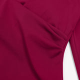 Deep V-Neck Long Sleeve Active Top