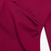 Deep V-Neck Long Sleeve Active Top