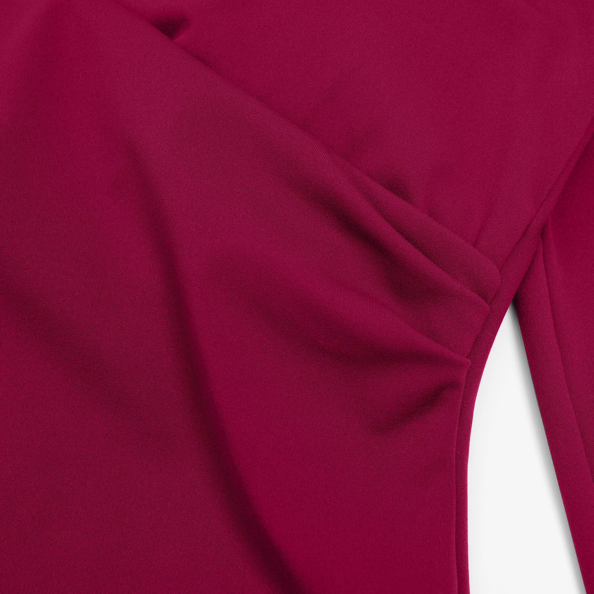 Deep V-Neck Long Sleeve Active Top