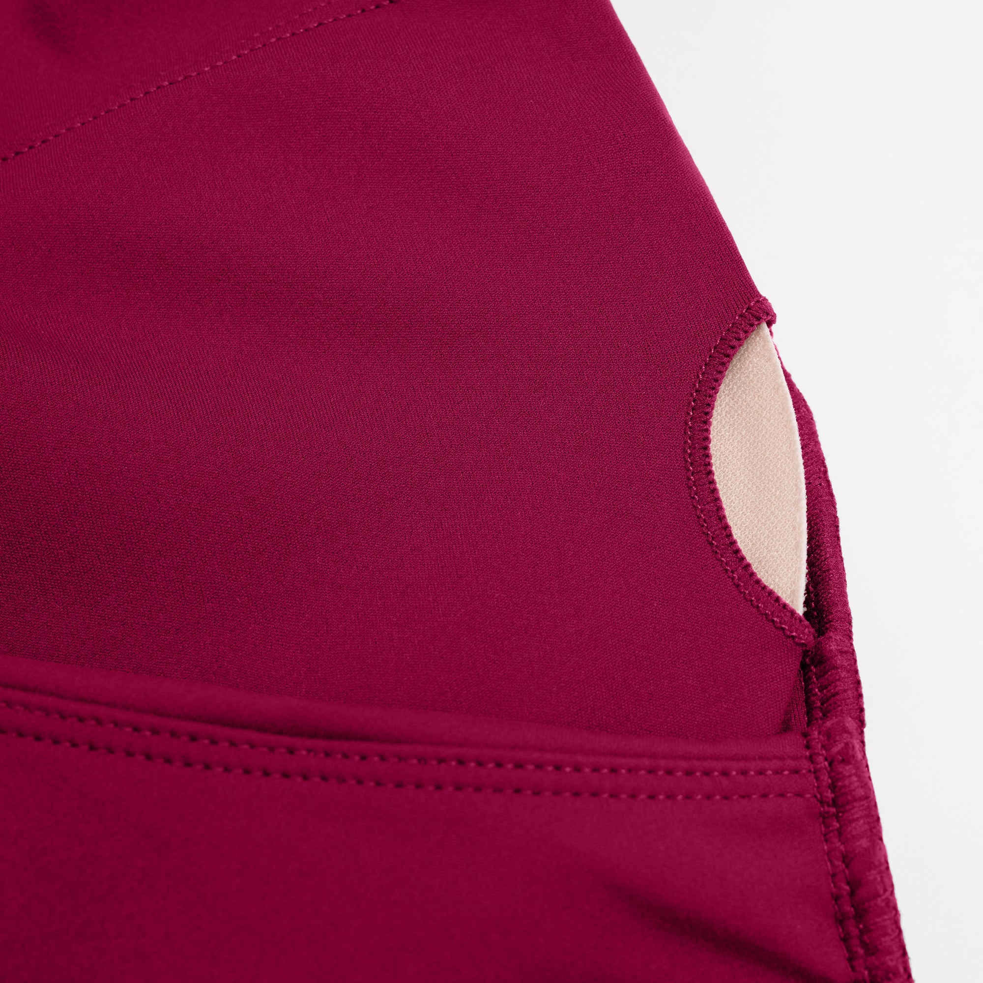 Deep V-Neck Long Sleeve Active Top