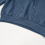 Oversized V-Neck Hoodie