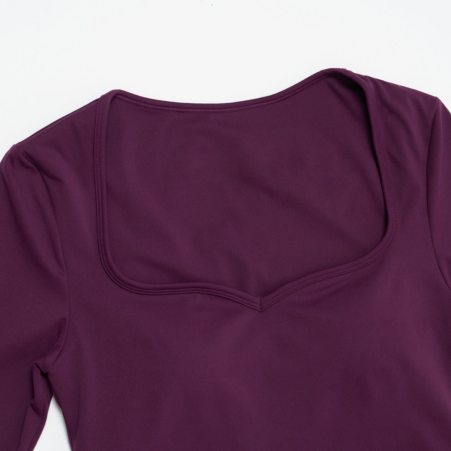 U-Neck Padded Cropped Top