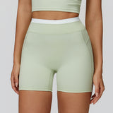 High-Waisted Contrast Sculpt Shorts