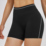 Contrast Stitch Sculpting Workout Shorts