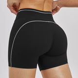 Contrast Stitch Sculpting Workout Shorts