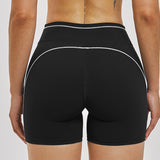 Contrast Stitch Sculpting Workout Shorts