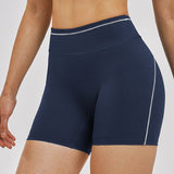 Contrast Stitch Sculpting Workout Shorts