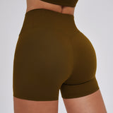 Tummy-Control Workout Shorts