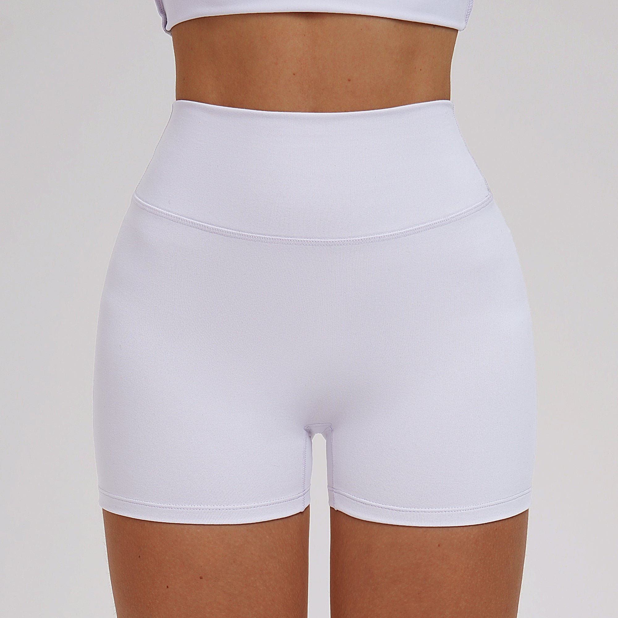 Tummy-Control Workout Shorts