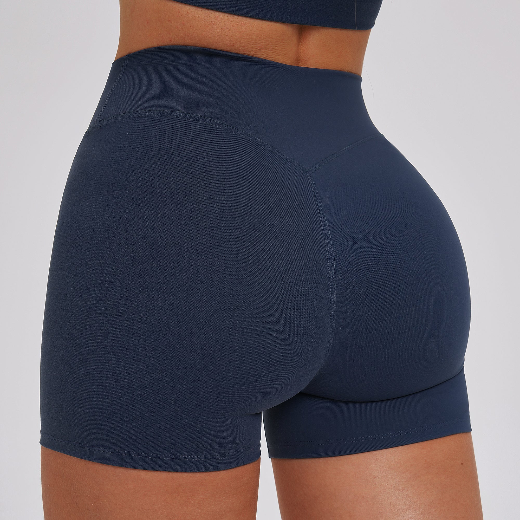 Tummy-Control Workout Shorts