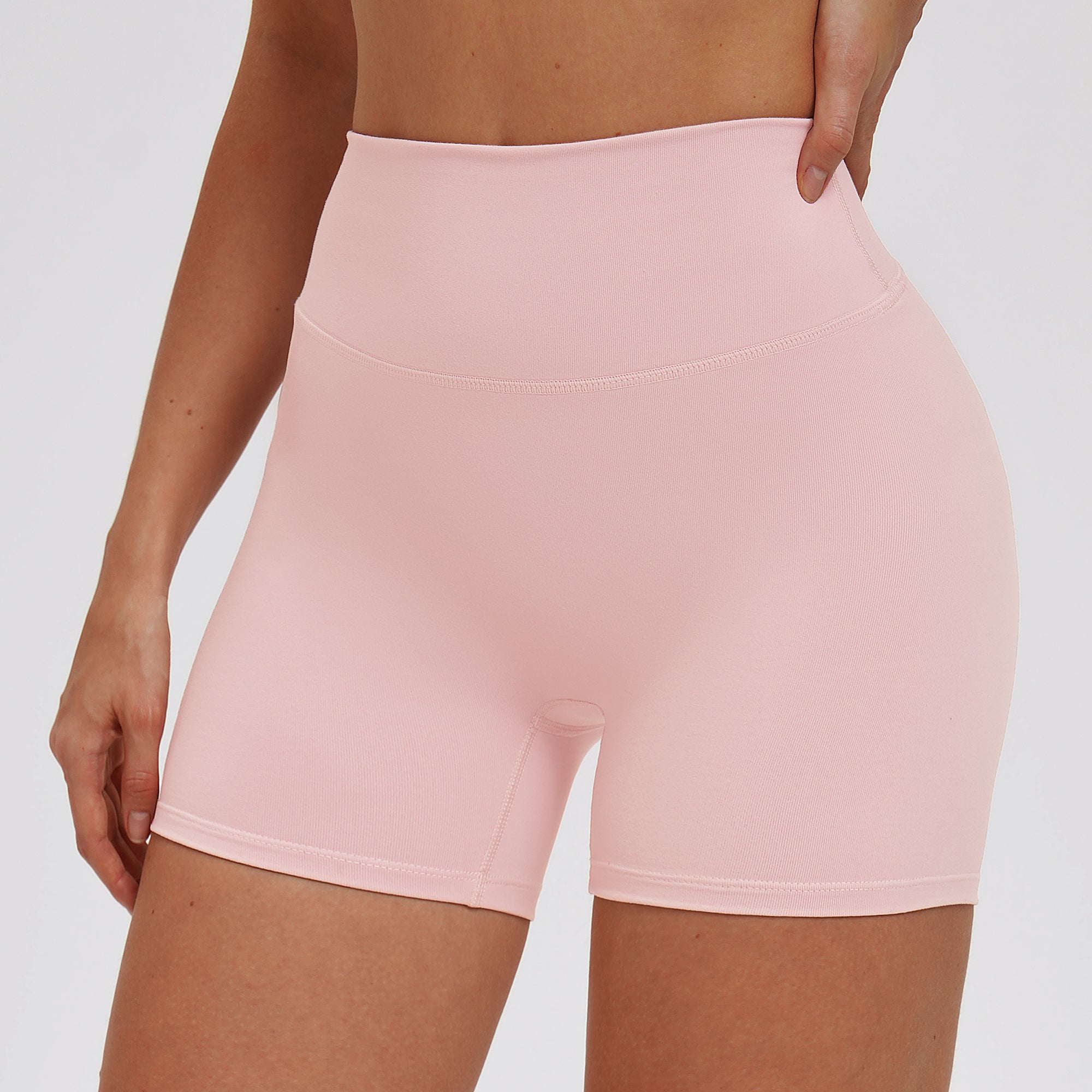 Tummy-Control Workout Shorts