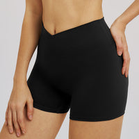Cross-V Waist Sculpting Active Shorts