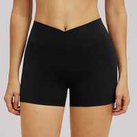Cross-V Waist Sculpting Active Shorts