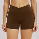Cross-V Waist Sculpting Active Shorts