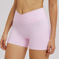 Cross-V Waist Sculpting Active Shorts