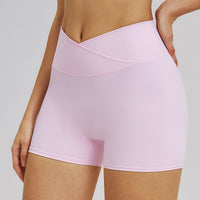 Cross-V Waist Sculpting Active Shorts