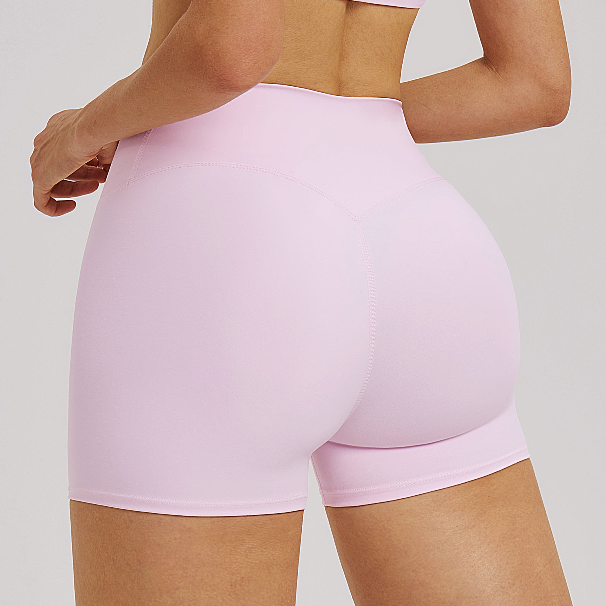 Cross-V Waist Sculpting Active Shorts