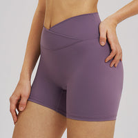 Cross-V Waist Sculpting Active Shorts