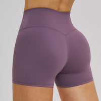 Cross-V Waist Sculpting Active Shorts