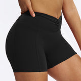 Scrunch-Front Booty-Shaping Shorts