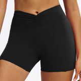 Scrunch-Front Booty-Shaping Shorts