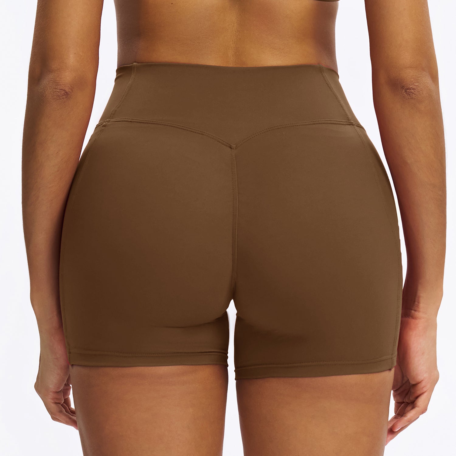 Scrunch-Front Booty-Shaping Shorts