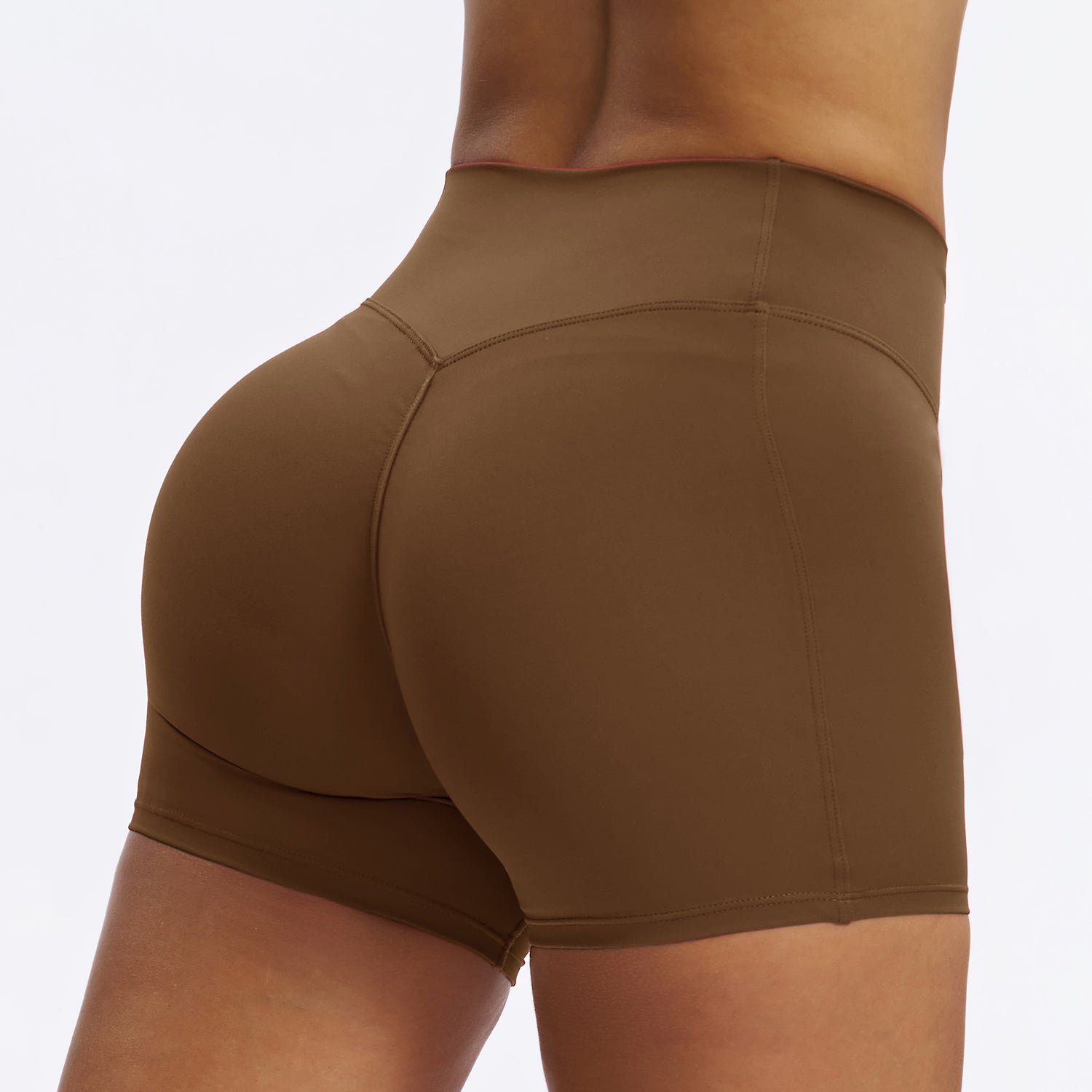 Scrunch-Front Booty-Shaping Shorts