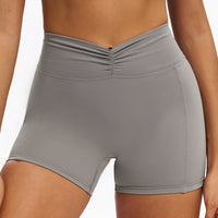 Scrunch-Front Booty-Shaping Shorts