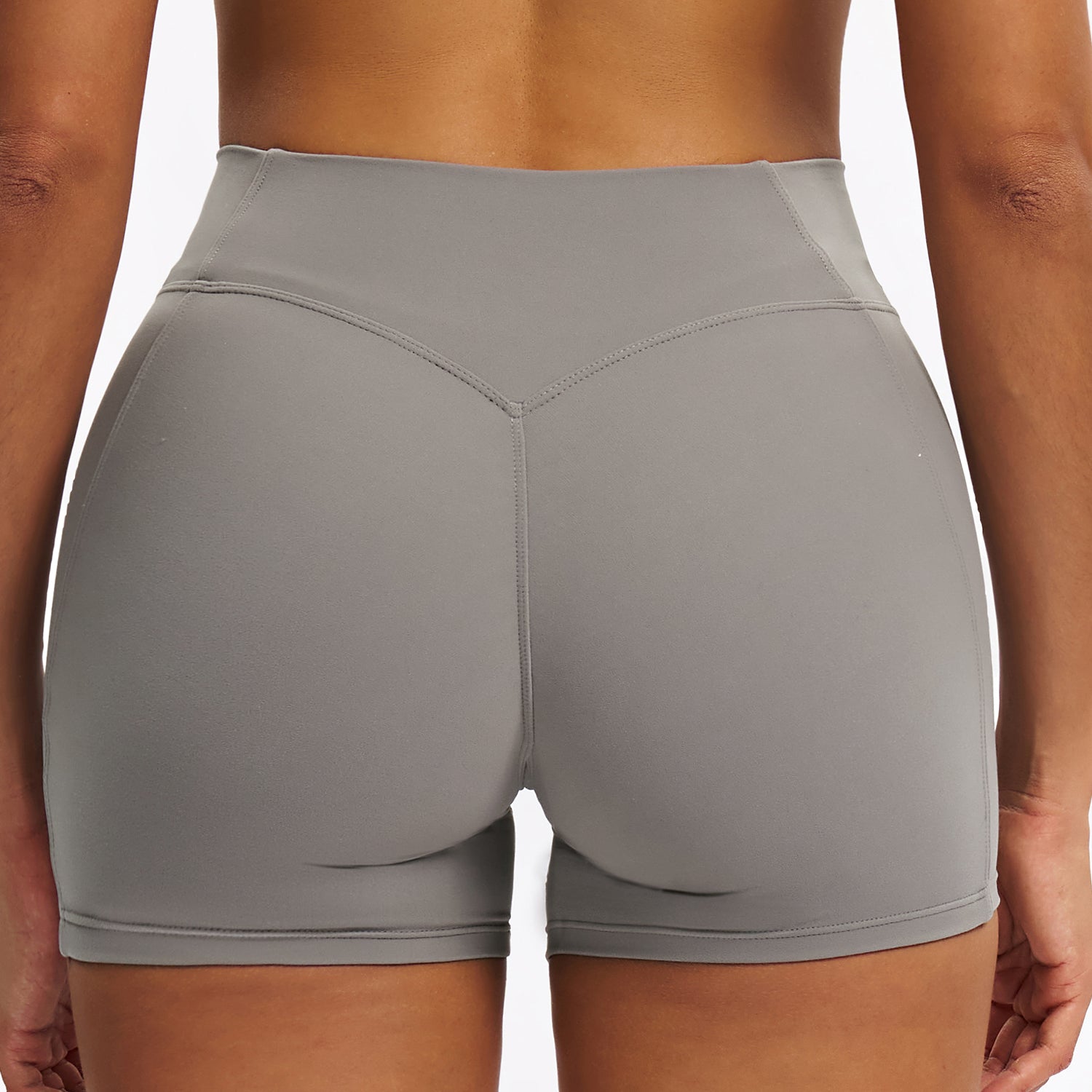 Scrunch-Front Booty-Shaping Shorts