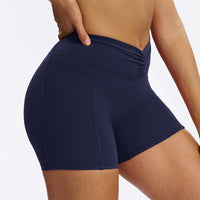 Scrunch-Front Booty-Shaping Shorts