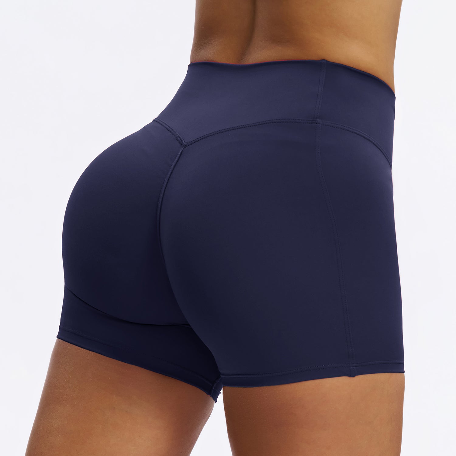 Scrunch-Front Booty-Shaping Shorts